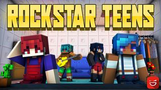 Thumbnail of the Minecraft Bedrock Marketplace product Rockstar Teens created by Giggle Block Studios.