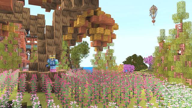Screenshot of the Minecraft Bedrock Marketplace product Roses created by Giggle Block Studios.