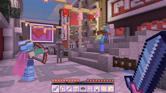 Screenshot of the Minecraft Bedrock Marketplace product Roses created by Giggle Block Studios.