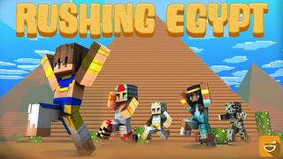 Thumbnail of the Minecraft Bedrock Marketplace product Rushing Egypt created by Giggle Block Studios.