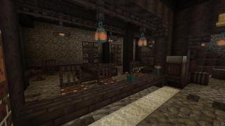 Screenshot of the Minecraft Bedrock Marketplace product Rusty created by Giggle Block Studios.