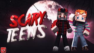 Thumbnail of the Minecraft Bedrock Marketplace product Scary Teens created by Giggle Block Studios.