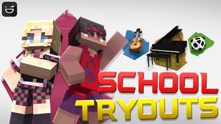 Thumbnail of the Minecraft Bedrock Marketplace product School Tryouts created by Giggle Block Studios.