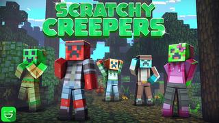 Thumbnail of the Minecraft Bedrock Marketplace product Scratchy Creepers created by Giggle Block Studios.