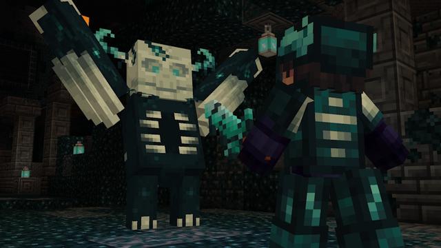 Screenshot of the Minecraft Bedrock Marketplace product Sculk in Bulk created by Giggle Block Studios.