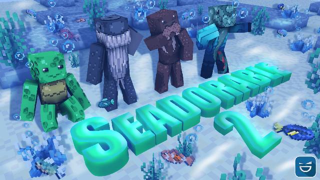 Thumbnail of the Minecraft Bedrock Marketplace product Seadorable 2 created by Giggle Block Studios.
