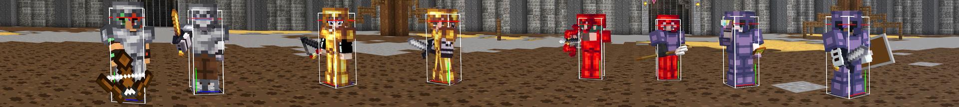 Panorama of the Minecraft Bedrock Marketplace product Simple PvP created by Giggle Block Studios.