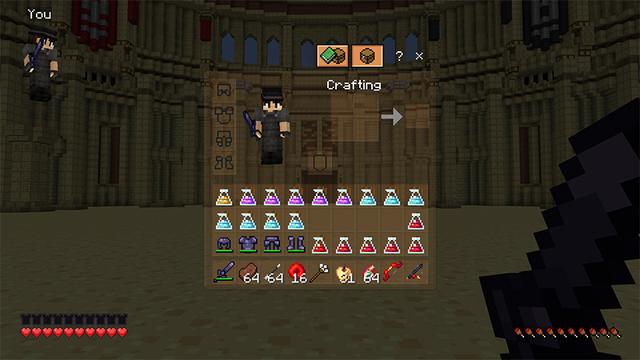 Screenshot of the Minecraft Bedrock Marketplace product Simple PvP created by Giggle Block Studios.