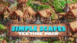Thumbnail of the Minecraft Bedrock Marketplace product Simple Scapes Texture Pack created by Giggle Block Studios.