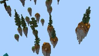 Screenshot of the Minecraft Bedrock Marketplace product Sky Biomes created by Giggle Block Studios.