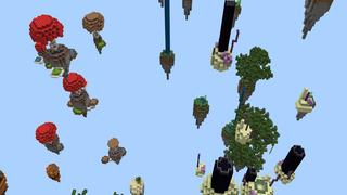Screenshot of the Minecraft Bedrock Marketplace product Sky Biomes created by Giggle Block Studios.