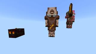 Screenshot of the Minecraft Bedrock Marketplace product Sky Mobs Nether Edition created by Giggle Block Studios.