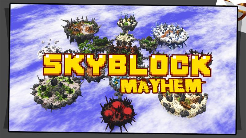 Skyblock Mayhem by Giggle Block Studios | CHUNK - Minecraft Bedrock ...