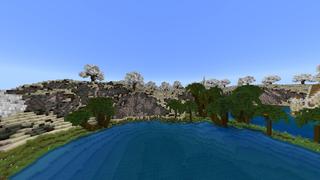 Screenshot of the Minecraft Bedrock Marketplace product Snow Jungle created by Giggle Block Studios.