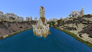 Screenshot of the Minecraft Bedrock Marketplace product Snow Jungle created by Giggle Block Studios.