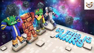 Thumbnail of the Minecraft Bedrock Marketplace product So This is Mars created by Giggle Block Studios.