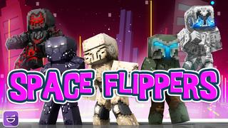 Thumbnail of the Minecraft Bedrock Marketplace product Space Flippers created by Giggle Block Studios.