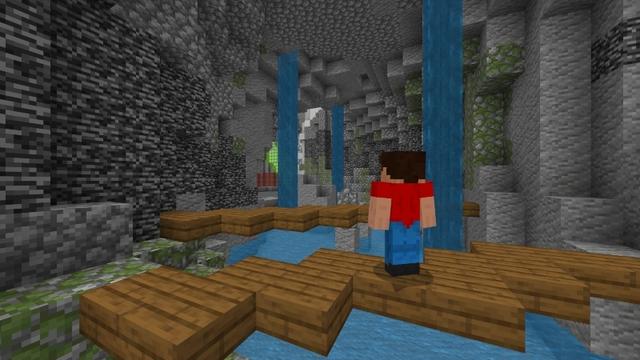 Screenshot of the Minecraft Bedrock Marketplace product Spiral Parkour created by Giggle Block Studios.