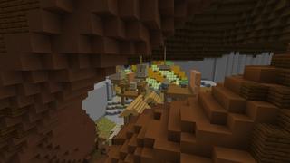 Screenshot of the Minecraft Bedrock Marketplace product Spiral Parkour created by Giggle Block Studios.