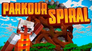 Thumbnail of the Minecraft Bedrock Marketplace product Spiral Parkour created by Giggle Block Studios.