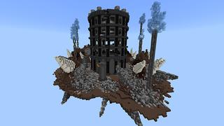 Screenshot of the Minecraft Bedrock Marketplace product Spleef Wars: Sky Islands created by Giggle Block Studios.