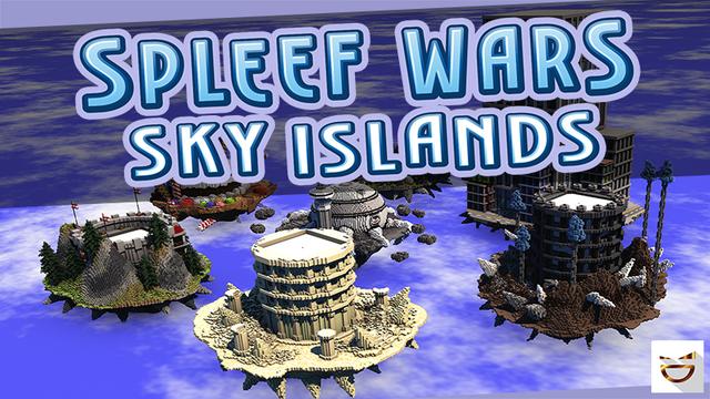 Thumbnail of the Minecraft Bedrock Marketplace product Spleef Wars: Sky Islands created by Giggle Block Studios.