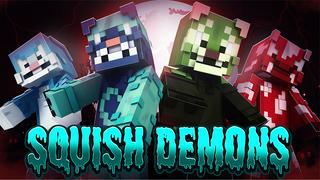 Thumbnail of the Minecraft Bedrock Marketplace product Squish Demons created by Giggle Block Studios.