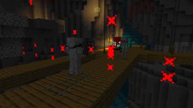Screenshot of the Minecraft Bedrock Marketplace product Straight Line Challenge created by Giggle Block Studios.