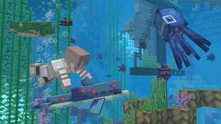 Screenshot of the Minecraft Bedrock Marketplace product Summer Fun Texture Pack created by Giggle Block Studios.