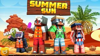 Thumbnail of the Minecraft Bedrock Marketplace product Summer Sun created by Giggle Block Studios.