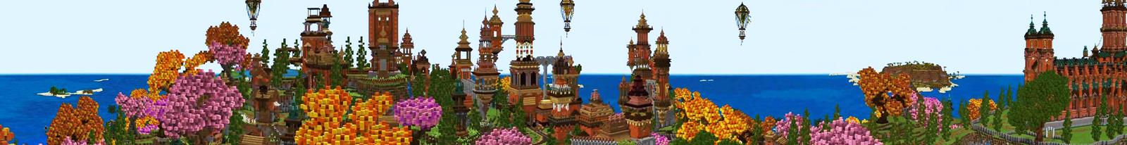 Panorama of the Minecraft Bedrock Marketplace product Tame my Dragon created by Giggle Block Studios.