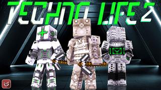 Thumbnail of the Minecraft Bedrock Marketplace product Techno Life 2 created by Giggle Block Studios.
