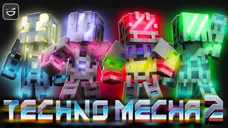 Thumbnail of the Minecraft Bedrock Marketplace product Techno Mecha 2 created by Giggle Block Studios.