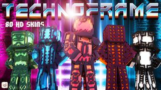 Thumbnail of the Minecraft Bedrock Marketplace product Technoframe created by Giggle Block Studios.