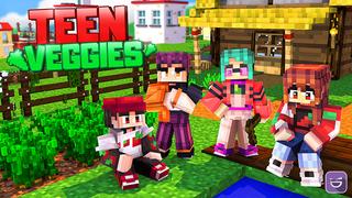 Thumbnail of the Minecraft Bedrock Marketplace product Teen Veggies created by Giggle Block Studios.