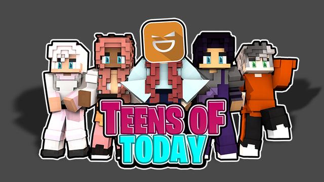 Thumbnail of the Minecraft Bedrock Marketplace product Teens of Today created by Giggle Block Studios.
