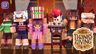 Thumbnail of the Minecraft Bedrock Marketplace product Thanksgiving created by Giggle Block Studios.