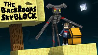 Thumbnail of the Minecraft Bedrock Marketplace product The Backrooms Skyblock created by Giggle Block Studios.