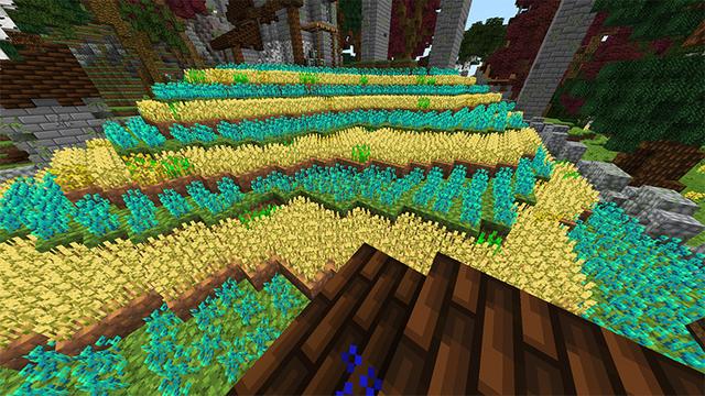 Screenshot of the Minecraft Bedrock Marketplace product The Milky Way Texture Pack created by Giggle Block Studios.