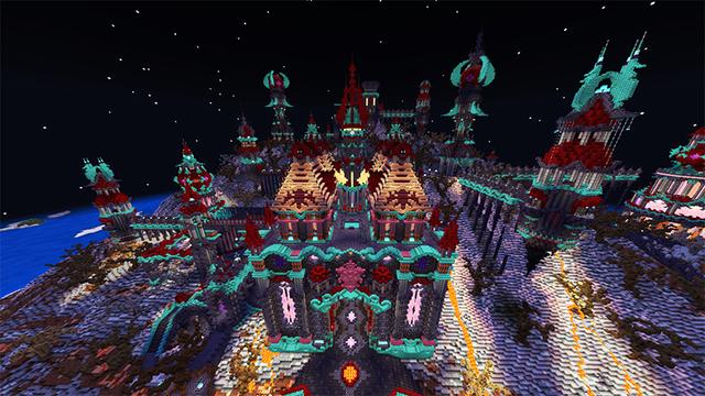 Screenshot of the Minecraft Bedrock Marketplace product The Milky Way Texture Pack created by Giggle Block Studios.