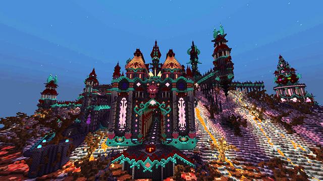 Screenshot of the Minecraft Bedrock Marketplace product The Milky Way Texture Pack created by Giggle Block Studios.