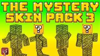 Thumbnail of the Minecraft Bedrock Marketplace product The Mystery Skin Pack 3 created by Giggle Block Studios.