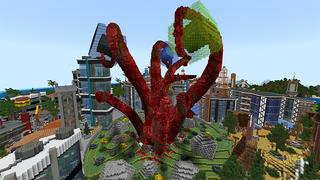 Screenshot of the Minecraft Bedrock Marketplace product Time Free City created by Giggle Block Studios.