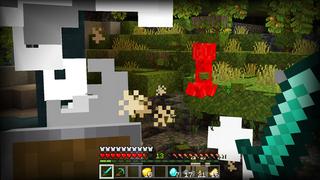 Screenshot of the Minecraft Bedrock Marketplace product TNT Creepers created by Giggle Block Studios.