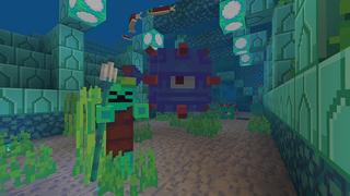 Screenshot of the Minecraft Bedrock Marketplace product Toon Splash created by Giggle Block Studios.