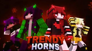 Thumbnail of the Minecraft Bedrock Marketplace product Trendy Horns created by Giggle Block Studios.