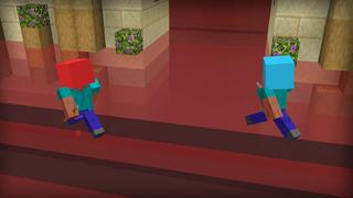 Screenshot of the Minecraft Bedrock Marketplace product Turf Wars+ created by Giggle Block Studios.