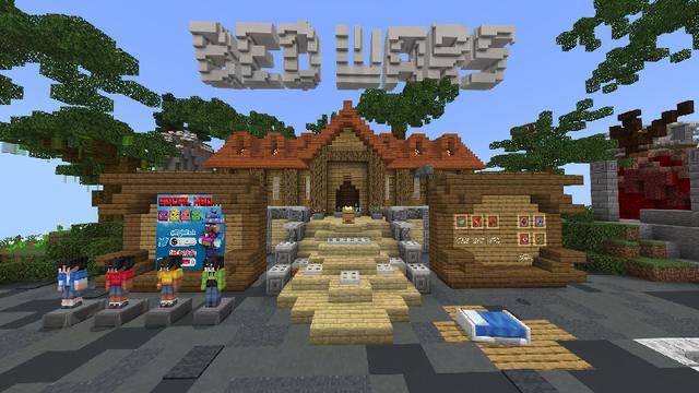 Screenshot of the Minecraft Bedrock Marketplace product Ultimate Bedwars created by Giggle Block Studios.