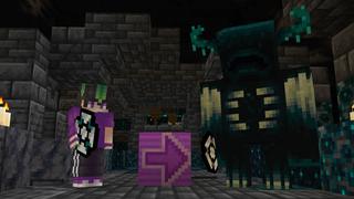 Screenshot of the Minecraft Bedrock Marketplace product Ultimate Warden Bunker created by Giggle Block Studios.