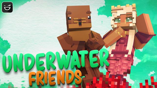 Thumbnail of the Minecraft Bedrock Marketplace product Underwater Friends created by Giggle Block Studios.